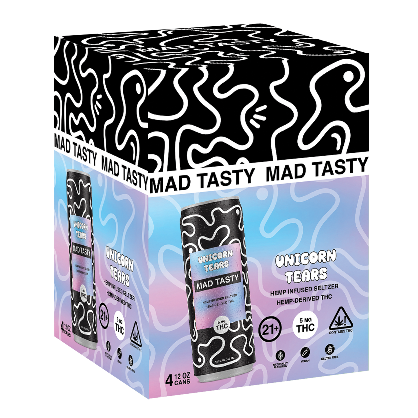 UNICORN TEARS THC CASE - 6x4pk