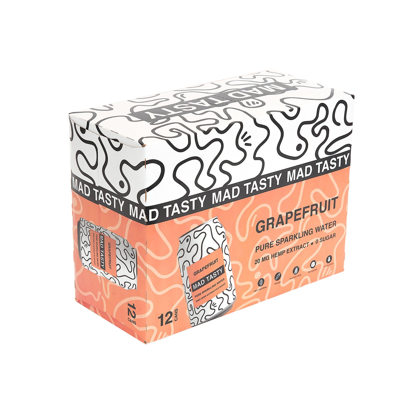 GRAPEFRUIT CBD (12 PACK)